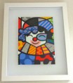 Quadro Romero Britto 20 X 25 - Clown