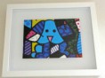 Quadro Romero Britto 20 X 25 - Blue Dog