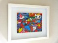 Quadro Romero Britto 20 X 25 - Britto Garden